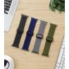 imageNylon Apple Watch Bands Unisex  iWatch 123456789SEUltra 2 Bands for 38mm40mm41mm42mm44mm45mm49mm  1468 Variety MultipackPack D Charcoal Black  Navy Blue  Camo Green  Midnight Grey