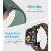 imageNylon Apple Watch Bands Unisex  iWatch 123456789SEUltra 2 Bands for 38mm40mm41mm42mm44mm45mm49mm  1468 Variety MultipackPack E Pink Sand  Pine Needle Green  Black  Leopard