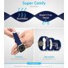 imageNylon Apple Watch Bands Unisex  iWatch 123456789SEUltra 2 Bands for 38mm40mm41mm42mm44mm45mm49mm  1468 Variety MultipackPack H Sapphire Blue  Dark Raspberry  Charcoal Black  Navy Blue  Lightning Blue  Galaxy