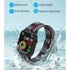 imageNylon Apple Watch Bands Unisex  iWatch 123456789SEUltra 2 Bands for 38mm40mm41mm42mm44mm45mm49mm  1468 Variety MultipackPack M US Flag Red Line