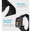 imageNylon Apple Watch Bands Unisex  iWatch 123456789SEUltra 2 Bands for 38mm40mm41mm42mm44mm45mm49mm  1468 Variety MultipackPack N Black Marble