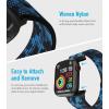 imageNylon Apple Watch Bands Unisex  iWatch 123456789SEUltra 2 Bands for 38mm40mm41mm42mm44mm45mm49mm  1468 Variety MultipackPack O Blue Digital Camo