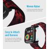 imageNylon Apple Watch Bands Unisex  iWatch 123456789SEUltra 2 Bands for 38mm40mm41mm42mm44mm45mm49mm  1468 Variety MultipackPack Q Red Digital Camo