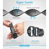 imageNylon Apple Watch Bands Unisex  iWatch 123456789SEUltra 2 Bands for 38mm40mm41mm42mm44mm45mm49mm  1468 Variety MultipackPack R US Flag  Black  White