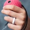 imageThunderFit Silicone Rings Wedding Bands for Women 56mm Wide 2mm Thick  34 Variety MultipackPack B Teal  Pink  Black  White