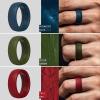imageThunderFit Silicone Rings for Men Breathable Patterned Design Rubber Wedding Engagement Bands 87mm Wide 22mm Thick  147 Variety MultipackPack G Charcoal Black  Iron Grey  Lead Grey  Navy Blue  Midnight Blue  Olive Green  Chili Red