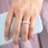imageThunderFit Silicone Rings for Women Rubber Engagement Wedding Bands Vine Design 55mm Wide 2mm Thick  468 Variety MultipackPack D Starlight  Pink Sand  Milk Tea  White  Smoke Violet  Black
