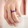 imageThunderFit Silicone Rings for Women Rubber Engagement Wedding Bands Vine Design 55mm Wide 2mm Thick  468 Variety MultipackPack F Pearl  Rose Gold C  Black  Galaxy A  White  Metallic Blue B  Rose Gold B  Metallic Pink A