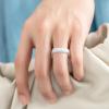 imageThunderFit Silicone Rings for Women Rubber Engagement Wedding Bands Vine Design 55mm Wide 2mm Thick  468 Variety MultipackPack G White  Light Pink D  Mint Green  Purple D  Light Red A  Black  Galaxy