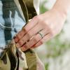 imageThunderFit Silicone Wedding Bands for Women Breathable Printed Design 55mm Wide 18mm ThickCamo 6