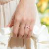 imageThunderFit Silicone Wedding Bands for Women Breathable Printed Design 55mm Wide 18mm ThickRoses on Beige