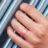 imageThunderFit Unisex Silicone Wedding Rings Rubber Engagement Bands 6mm Wide 165mm Thick  1234567 Variety MultipackPack P Black  BronzeWomen  Gold  Pink Metallic  White Pearl  Silver  Bright Silver