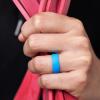 imageThunderFit Unisex Silicone Wedding Rings Rubber Engagement Bands 6mm Wide 165mm Thick  1234567 Variety MultipackPack Q Black  Pink  White  Purple  Blue  Yellow Green  Teal