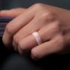imageThunderFit Unisex Silicone Wedding Rings Rubber Engagement Bands 6mm Wide 165mm Thick  1234567 Variety MultipackPack ZD Marble  Marble Rose Gold  Marble Glitter Silver  Black