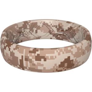 imageThunderFit Silicone Wedding Bands for Women Breathable Printed Design 55mm Wide 18mm ThickCamo 4