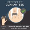 imageThunderFit Silicone Rings for Men Breathable Edition Step Edge Rubber Engagement Bands 84mm Wide 22mm Thick  147 Variety MultipackPack B Dark Grey