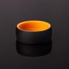 imageThunderFit Silicone Wedding Rings for Men 2 Layers Round Rubber Engagement Bands 87mm Wide 2mm Thick  14710 Variety MultipackPack B BlackOrange