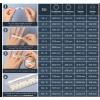 imageThunderFit Silicone Wedding Rings for Men Breathable Step Edge 2 Layers 10mm Wide 23mm Thick  147 Variety MultipackPack L SilverBlack  OliveGreenBlack  BlackDarkBlue  BlackDarkBronze