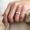 imageThunderFit Silicone Wedding Rings for Women Printed Design Breathable Rubber Engagement Bands 55mm Wide 18mm Thick MXPack T Magical Flowers