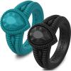 Pack B: Black  Dark Teal