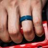 imageThunderFit Silicone Rings for Men Stepped Edge Rubber Wedding Bands  14 Variety MultipackPack B Black  Dark Grey  Dark Blue  Dark Green