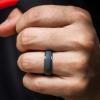 imageThunderFit Silicone Rings for Men Stepped Edge Rubber Wedding Bands  14 Variety MultipackPack B Black  Dark Grey  Dark Blue  Dark Green