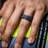 imageThunderFit Silicone Rings for Men Stepped Edge Rubber Wedding Bands  14 Variety MultipackPack C Gunmetal  Silver  Black  Dark Grey