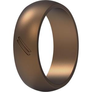 imageThunderFit Silicone Wedding Ring for Men Rubber Wedding Band 87mm Wide 25mm ThickAntique Bronze