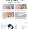 imageThunderFit Womens Trinity Stone Silicone Rings  Faux Gemstone Rubber Engagement Bands Variety Multipacks 13Pack C Black Silicone  White Gold Metal