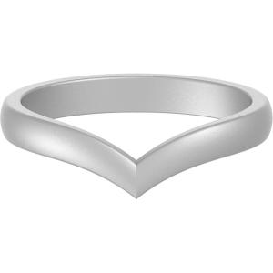 imageThunderFit Thin Heart Shaped Silicone Wedding Rings for Women Stackable Rubber Engagement Bands 27mm Wide 2mm Thick  148 Variety MultipackPack A Silver