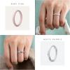 imageThunderFit Womens Silicone Stackable Wedding Ring Sets Silicone Thin Wedding Bands 25mm Width 21mm Thick Variety Multipack 147