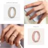 imageThunderFit Silicone Ring Wedding Bands for Women Modern Classic Bridal Sets 55mm Wide 19mm Thick Womens Rubber Engagement Bands Variety Multipack 46Pack G Black  White  Pink Sand  Milktea  Smoke Violet  Starlight