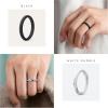 imageThunderFit Womens Silicone Thin and Stackable Bridal Ring Sets Silicone Wedding Bands 25mm Wide 2mm Thick Variety Multipack 112