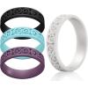 Pack D: Black  Sky Blue W  Old Lavender  White