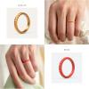imageThunderFit Womens Thin Swivel Silicone Wedding Bands Stackable Rubber Engagement Rings 25mm Wide 2mm Thick  1481012 Variety MultipackPack K Gold  Red  Silver  Teal  Light Grey  Purple  Black  Rose Pink  Rose Gold  White
