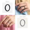 imageThunderFit Womens Thin Swivel Silicone Wedding Bands Stackable Rubber Engagement Rings 25mm Wide 2mm Thick  1481012 Variety MultipackPack N Black  Cool Grey 9C  Cool Grey 6C  Cool Grey 3C  Pearl  Bright Silver  Silver B  White