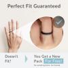 imageThunderFit Womens Thin Swivel Silicone Wedding Bands Stackable Rubber Engagement Rings 25mm Wide 2mm Thick  1481012 Variety MultipackPack V Rose Pearl  White  Cloudy Sky  Dusky Blue Steel Metallic  Rain Washed  Moody Azure  Dress Blues  Black
