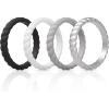 Pack E: Grey  Silver  White  Black