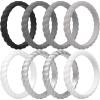 Pack N: Black  Cool Grey 9C  Cool Grey 6C  Cool Grey 3C  Pearl  Bright Silver  Silver B  White