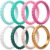 Pack ZA: Gold  Rose Pink  Pink  Light Pink  Dark Teal  Teal  Light Teal  White