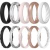 Pack N: Black  Marble C  Heavenly Pink  Toast (Metallic)  White