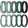 Pack O: Green Bay Metallic  Feldspar  Laurel Wreath  Galapagos Green  Black