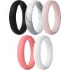 Pack ZC: Black  Marble  Light Pink  Light Red  White