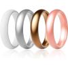 Pack ZL: Rose Gold  Copper Bronze  Princess White  Fancy Silver