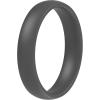 imageThunderFit Silicone Rings for Him and Her Rubber Engagement Bands Unisex 17mm Thick Minimalist Rubber Engagement RingsPack H Dark Grey