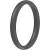 imageThunderFit Silicone Rings for Him and Her Rubber Engagement Bands Unisex 17mm Thick Minimalist Rubber Engagement RingsPack H Dark Grey