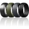 Pack ZC: Charcoal Black  Iron Grey  Metallic Grey  Olive Green