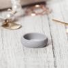 imageThunderFit Silicone Wedding Bands for Women Dome Unique Anniversary Rings 55mm Wide 2mm Thick  1234567812 Variety MultipackPack L Light Grey