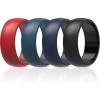 Pack P: Charcoal Black  Navy Blue  Midnight Blue  Chili Red